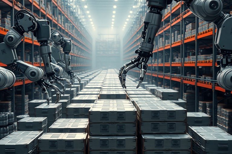 全自動(dòng)液壓托盤(pán)碼垛機(jī)