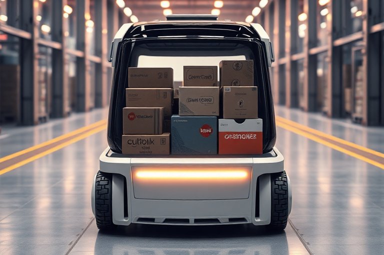 高速全自動料箱堆垛輸送機